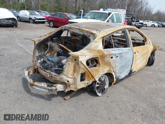 2021 Toyota Prius LE with VIN JTDKAMFPXM3180612, listed as a IAAI auction lot 39151391 with Not Provided miles and . Bid and sale history available at DreamBid. Image 4.
