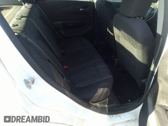 2014 Chevrolet Sonic LT with VIN 1G1JC6SH6E4172219, listed as a IAAI auction lot 41771776 with 71,054 mi miles. Bid and sale history available at carsss.com. Image 8.