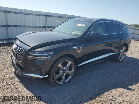 2022 Genesis GV80 с VIN KMUHBDSBXNU090953, выставлен на аукционе Copart как лот 61228025 с пробегом Не указан миль и Списание • Salvage title. История ставок и продаж доступна на DreamBid. Изображение 1.