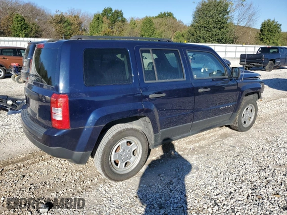 2013 Jeep Patriot Sport z VIN 1C4NJPBA3DD130144, wystawiony jako Copart lot #74302753 z przebiegiem 128 813 mil mil oraz Szkoda całkowita • Salvage title. Historia ofert i sprzedaży dostępna na DreamBid. Obrazek 3.