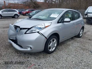 2012 Nissan LEAF SL with VIN JN1AZ0CP4CT026366, listed as a IAAI auction lot 41843842 with 62,509 mi miles. Bid and sale history available at carsss.com. Image 21.