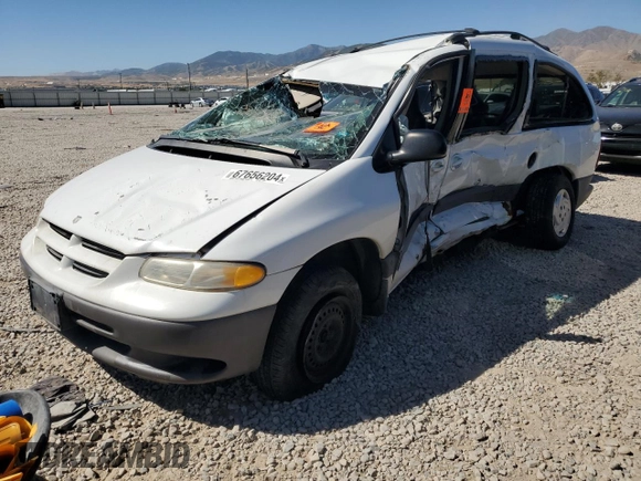 2000 Dodge Caravan SE with VIN 1B4GP44R8YB749846, listed as a Copart auction lot 67656204 with Not Provided miles and Non Repairable. Bid and sale history available at carsss.com. Image 1.