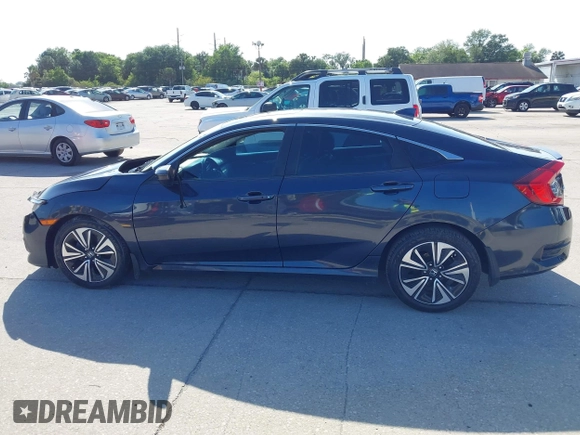2016 Honda Civic Sedan EX-L with VIN 19XFC1F71GE041024, listed as a IAAI auction lot 41943073 with 59,833 mi miles. Bid and sale history available at carsss.com. Image 14.