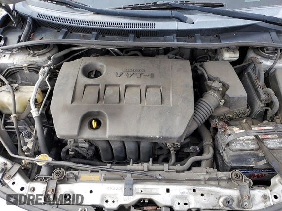 2013 Toyota Corolla L with VIN 5YFBU4EE5DP150089, listed as a Copart auction lot 54945625 with 210,027 mi miles and Salvage Title. Bid and sale history available at DreamBid. Image 11.