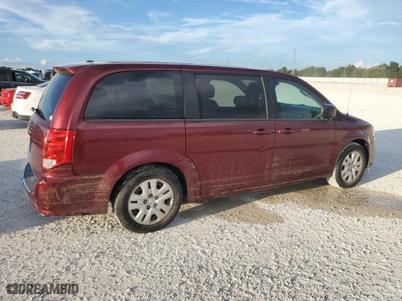 2018 Dodge Grand Caravan SE with VIN 2C4RDGBG4JR273108, listed as a Copart auction lot 42547805 with 0 mi miles and Non Repairable. Bid and sale history available at carsss.com. Image 3.