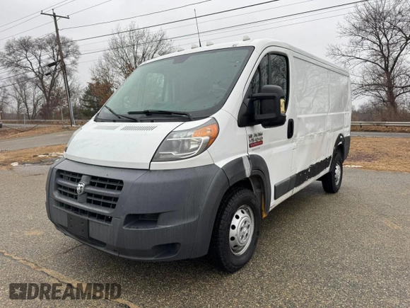2016 Ram ProMaster Cargo with VIN 3C6TRVAGXGE115998, listed as a Copart auction lot 47880035 with 151,964 mi miles and Clean Title. Bid and sale history available at DreamBid. Image 2.