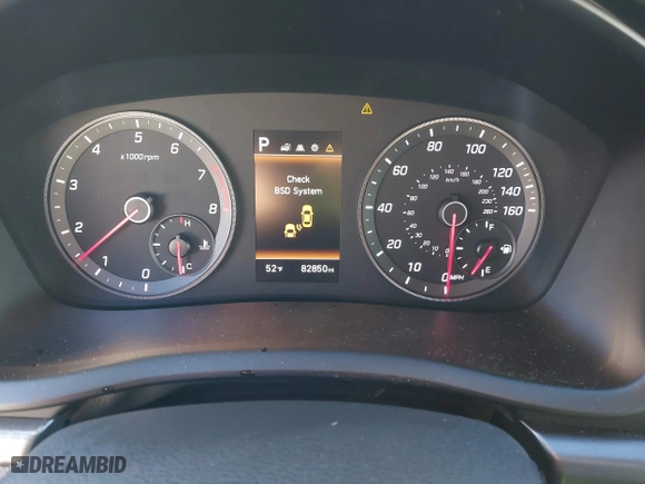 2019 Hyundai Sonata Sport with VIN 5NPE34AFXKH800205, listed as a IAAI auction lot 41227546 with 82,850 mi miles. Bid and sale history available at carsss.com. Image 7.