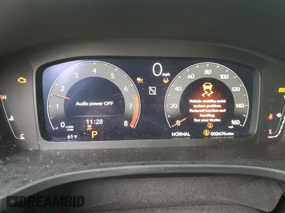 2024 Acura Integra w/A-Spec Technology Package with VIN 19UDE4H61RA019538, listed as a Copart auction lot 67418324 with 2,676 mi miles and Salvage Title. Bid and sale history available at carsss.com. Image 9.
