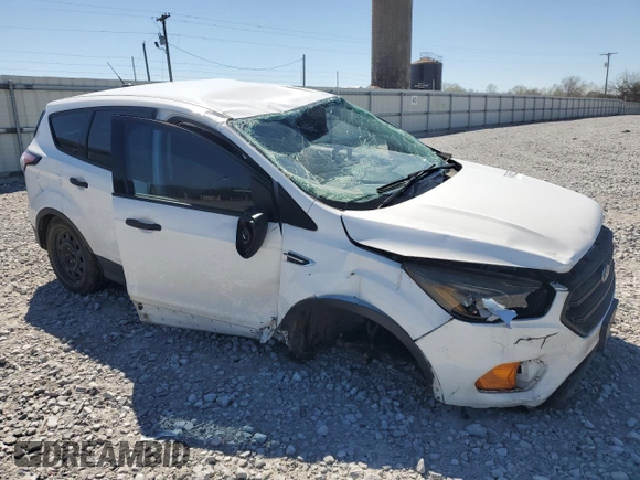 2018 Ford Escape S with VIN 1FMCU0F70JUB72024, listed as a Copart auction lot 49435525 with 97,421 mi miles and Salvage title. Bid and sale history available at DreamBid. Image 4.