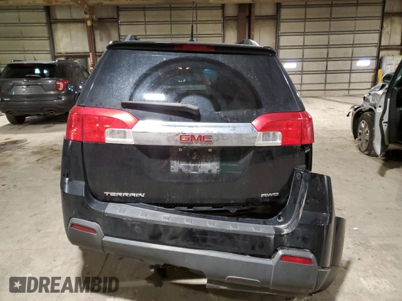 2011 GMC Terrain SLT-1 with VIN 2CTFLVECXB6283717, listed as a Copart auction lot 87420634 with 131,065 mi miles and Salvage Title. Bid and sale history available at carsss.com. Image 6.