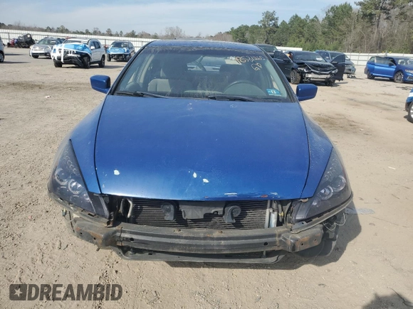 2005 Honda Accord EX with VIN 1HGCM567X5A109233, listed as a Copart auction lot 48531265 with Not Provided miles and Salvage Title. Bid and sale history available at DreamBid. Image 5.