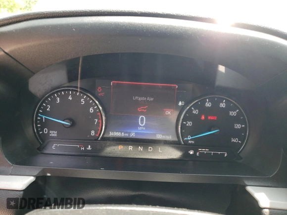 2023 Ford Explorer XLT с VIN 1FMSK8DH3PGB43166, выставлен на аукционе Copart как лот 59319365 с пробегом 34 988 миль миль и Списание • Salvage title. История ставок и продаж доступна на DreamBid. Изображение 9.