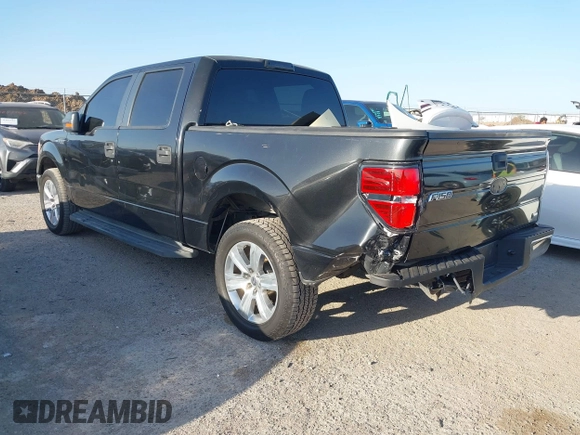 2010 Ford F-150 XL with VIN 1FTFW1CV5AKE19151, listed as a IAAI auction lot 41838865 with 169,250 mi miles. Bid and sale history available at carsss.com. Image 3.