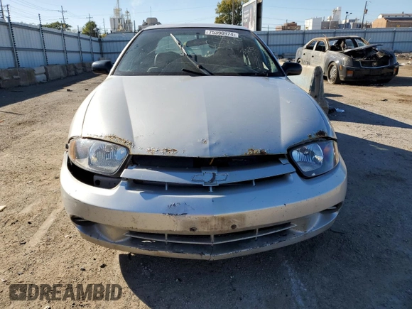 2005 Chevrolet Cavalier with VIN 1G1JC52FX57200790, listed as a Copart auction lot 75390974 with 0 mi miles and Salvage Title. Bid and sale history available at carsss.com. Image 5.