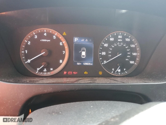 2015 Hyundai Sonata 2.4L SE with VIN 5NPE24AF1FH031554, listed as a Copart auction lot 50069415 with 129,626 mi miles and Clean Title. Bid and sale history available at carsss.com. Image 9.