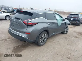 2022 Nissan Murano S z VIN 5N1AZ2AS5NC110033, wystawiony jako IAAI lot #41503318 z przebiegiem 55 733 mil mil oraz . Historia ofert i sprzedaży dostępna na DreamBid. Obrazek 4.