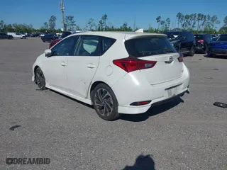 2017 Toyota Corolla iM with VIN JTNKARJE0HJ542401, listed as a IAAI auction lot 42025677 with 221,958 mi miles. Bid and sale history available at carsss.com. Image 3.