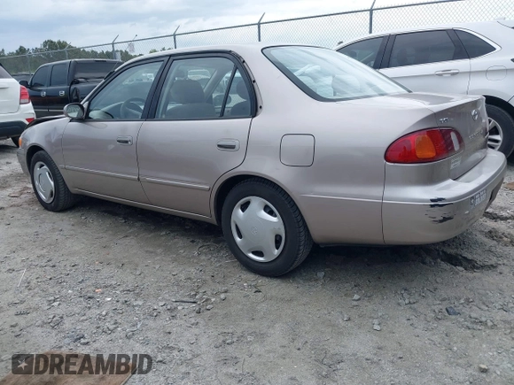 1998 Toyota Corolla VE z VIN 2T1BR18EXWC015480, wystawiony jako IAAI lot #41959316 z przebiegiem 224 304 mil mil oraz . Historia ofert i sprzedaży dostępna na DreamBid. Obrazek 3.