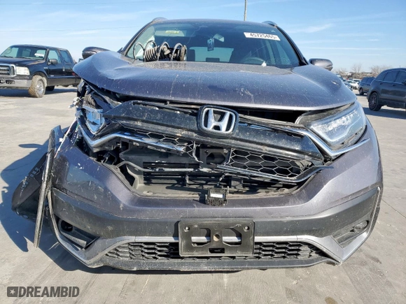 2020 Honda CR-V Touring with VIN 2HKRW2H93LH648900, listed as a Copart auction lot 45725465 with 28,525 mi miles and Salvage Title. Bid and sale history available at carsss.com. Image 5.