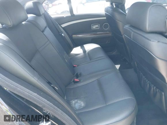 2006 BMW 7 Series 750i with VIN WBAHL83516DT03870, listed as a IAAI auction lot 42273354 with Not provided miles and . Bid and sale history available at DreamBid. Image 8.