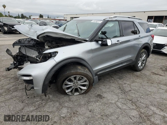 2024 Ford Explorer Limited with VIN 1FMSK7FH5RGA05011, listed as a Copart auction lot 53397405 with 20,942 mi miles and Salvage Title. Bid and sale history available at carsss.com. Image 1.