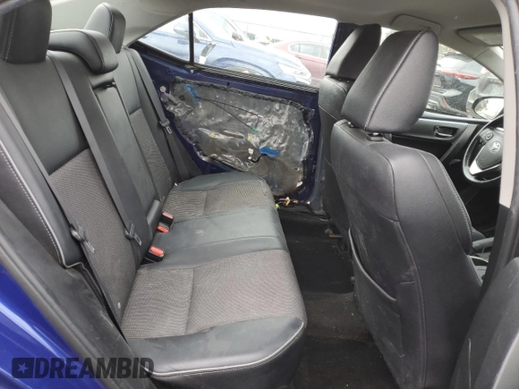 2016 Toyota Corolla L with VIN 5YFBURHE5GP462443, listed as a Copart auction lot 45673885 with 86,579 mi miles and Salvage Title. Bid and sale history available at DreamBid. Image 10.