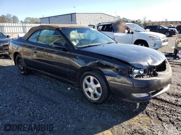 2002 Toyota Solara SE with VIN 2T1FF22P82C582503, listed as a Copart auction lot 81901364 with 182,312 mi miles and Salvage Title. Bid and sale history available at DreamBid. Image 4.