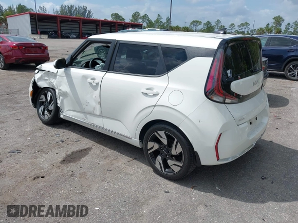 2024 Kia Soul GT-Line with VIN KNDJ53AUXR7897339, listed as a IAAI auction lot 41731997 with 16,202 mi miles and . Bid and sale history available at DreamBid. Image 3.