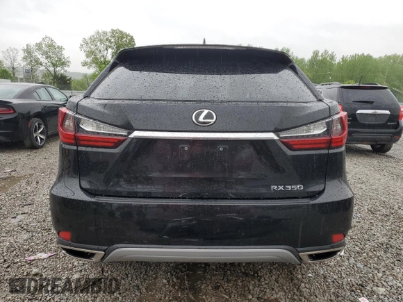 2022 Lexus RX 350 with VIN 2T2HZMDA3NC336334, listed as a Copart auction lot 54588745 with 23,435 mi miles and Salvage title. Bid and sale history available at DreamBid. Image 6.