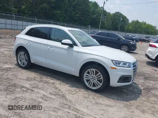 2020 Audi Q5 Premium Plus z VIN WA1BNBFY3L2030034, wystawiony jako IAAI lot #42400988 z przebiegiem Nie podano mil oraz . Historia ofert i sprzedaży dostępna na DreamBid. Obrazek 1.