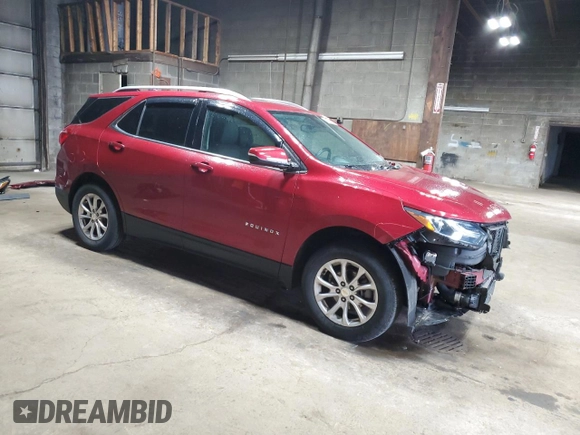 2019 Chevrolet Equinox LT with VIN 3GNAXUEV3KL367340, listed as a Copart auction lot 53789645 with Not Provided miles and Salvage Title. Bid and sale history available at DreamBid. Image 4.