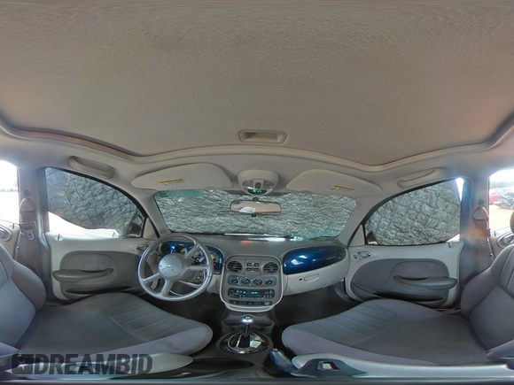 2003 Chrysler PT Cruiser Touring with VIN 3C4FY58B63T617822, listed as a Copart auction lot 76207614 with 200,168 mi miles and Salvage Title. Bid and sale history available at carsss.com. Image 13.