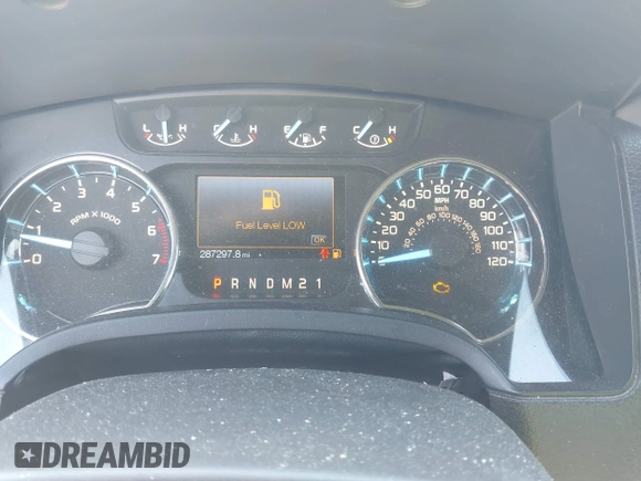 2011 Ford F-150 XLT with VIN 1FTFW1ET5BFC55566, listed as a IAAI auction lot 41896825 with 287,297 mi miles. Bid and sale history available at carsss.com. Image 7.
