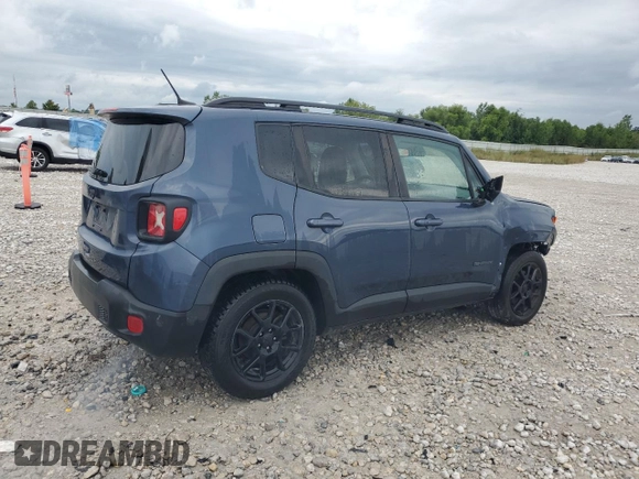 2020 Jeep Renegade Altitude with VIN ZACNJAB17LPL39025, listed as a Copart auction lot 65743864 with 103,172 mi miles and Non repairable. Bid and sale history available at DreamBid. Image 3.