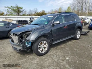 2017 Chevrolet Equinox LT with VIN 2GNALCEK8H6156711, listed as a Copart auction lot 52180685 with 77,045 mi miles and Salvage Title. Bid and sale history available at carsss.com. Image 1.