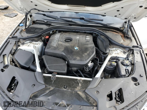 2019 BMW 5 Series 530i with VIN WBAJA5C58KWA57892, listed as a Copart auction lot 48754435 with 74,991 mi miles and Salvage Title. Bid and sale history available at DreamBid. Image 13.
