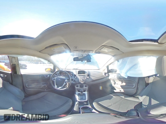 2016 Ford Fiesta SE with VIN 3FADP4BJ2GM198037, listed as a Copart auction lot 47956155 with 186,122 mi miles and Salvage Title. Bid and sale history available at carsss.com. Image 12.