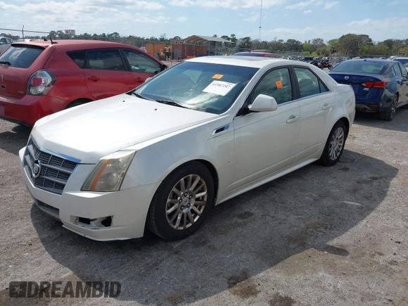 2011 Cadillac CTS Sedan Luxury with VIN 1G6DG5EY7B0126192, listed as a IAAI auction lot 41587247 with 1 mi miles. Bid and sale history available at carsss.com. Image 2.