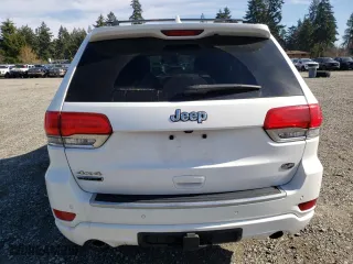 2014 Jeep Grand Cherokee Overland with VIN 1C4RJFCM6EC555482, listed as a Copart auction lot 47474075 with 158,015 mi miles and Salvage Title. Bid and sale history available at carsss.com. Image 6.