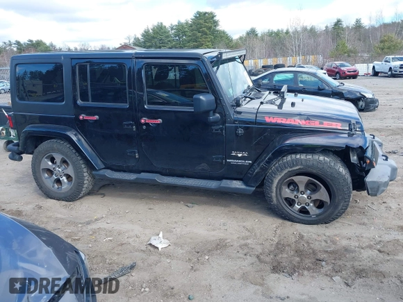 2017 Jeep Wrangler Unlimited Sahara with VIN 1C4BJWEG8HL711566, listed as a IAAI auction lot 42047290 with 147,789 mi miles and . Bid and sale history available at DreamBid. Image 14.