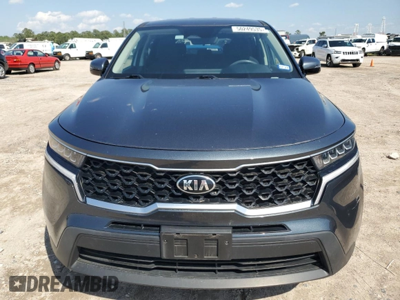 2021 Kia Sorento LX with VIN 5XYRG4LC4MG068446, listed as a Copart auction lot 50249535 with 42,984 mi miles and Salvage Title. Bid and sale history available at carsss.com. Image 5.