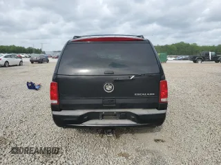 2005 Cadillac Escalade with VIN 1GYEK63NX5R161446, listed as a Copart auction lot 53835595 with 338,356 mi miles and Salvage title. Bid and sale history available at DreamBid. Image 6.