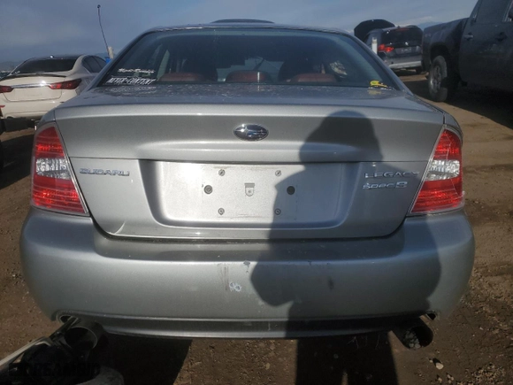 2006 Subaru Legacy GT Ltd with VIN 4S3BL676366206769, listed as a Copart auction lot 51690235 with 114,260 mi miles and Salvage Title. Bid and sale history available at carsss.com. Image 6.