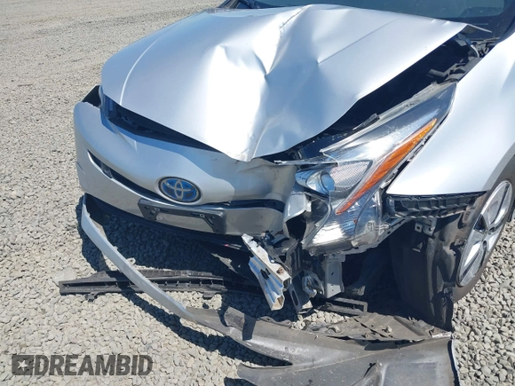 2017 Toyota Prius Two with VIN JTDKBRFU7H3574039, listed as a IAAI auction lot 42410071 with 101,080 mi miles and . Bid and sale history available at DreamBid. Image 6.