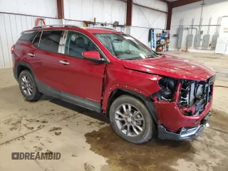 2024 GMC Terrain SLT with VIN 3GKALVEG8RL256700, listed as a Copart auction lot 58557105 with 11,982 mi miles and Salvage title. Bid and sale history available at DreamBid. Image 4.