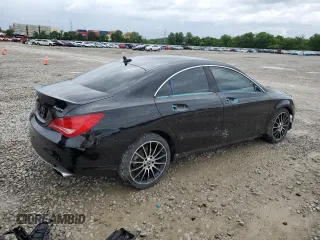 2015 Mercedes-Benz CLA 250 with VIN WDDSJ4GB2FN190079, listed as a Copart auction lot 58559595 with 71,711 mi miles and Salvage title. Bid and sale history available at DreamBid. Image 3.