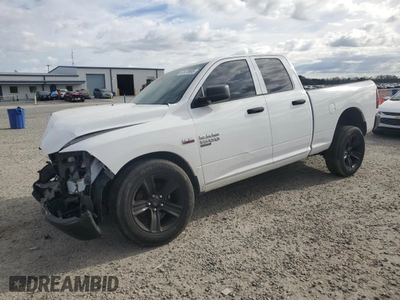 2019 Ram 1500 Classic Express with VIN 1C6RR6FT2KS722828, listed as a Copart auction lot 47473995 with 93,308 mi miles and Salvage Title. Bid and sale history available at carsss.com. Image 1.