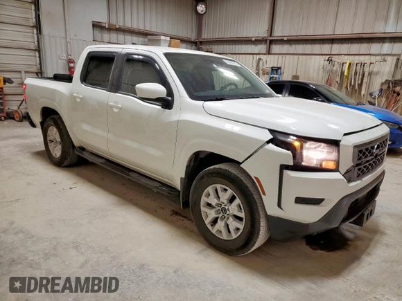 2022 Nissan Frontier SV with VIN 1N6ED1EJ4NN687184, listed as a Copart auction lot 56701345 with 29,003 mi miles and Salvage title. Bid and sale history available at DreamBid. Image 4.