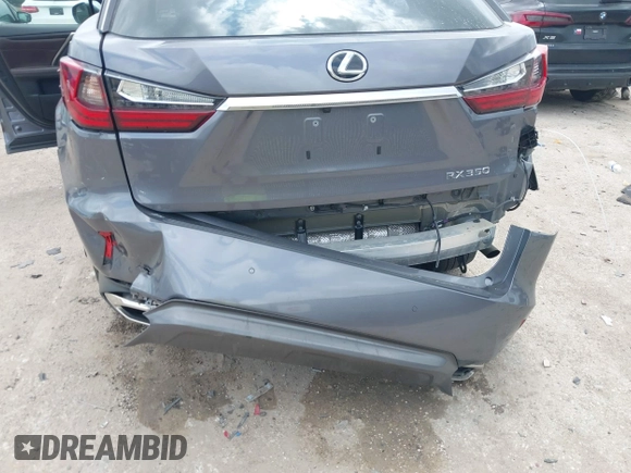 2017 Lexus RX 350 with VIN 2T2ZZMCAXHC085659, listed as a IAAI auction lot 42111108 with 54,030 mi miles and . Bid and sale history available at DreamBid. Image 6.