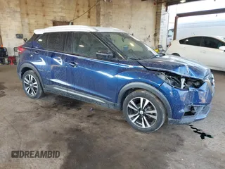 2019 Nissan Kicks SV with VIN 3N1CP5CU9KL518895, listed as a IAAI auction lot 41341193 with 42,971 mi miles. Bid and sale history available at carsss.com. Image 1.